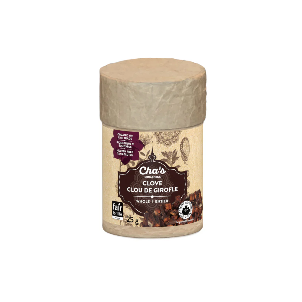 Cha's Organics - Organic Whole Clove, 25 g