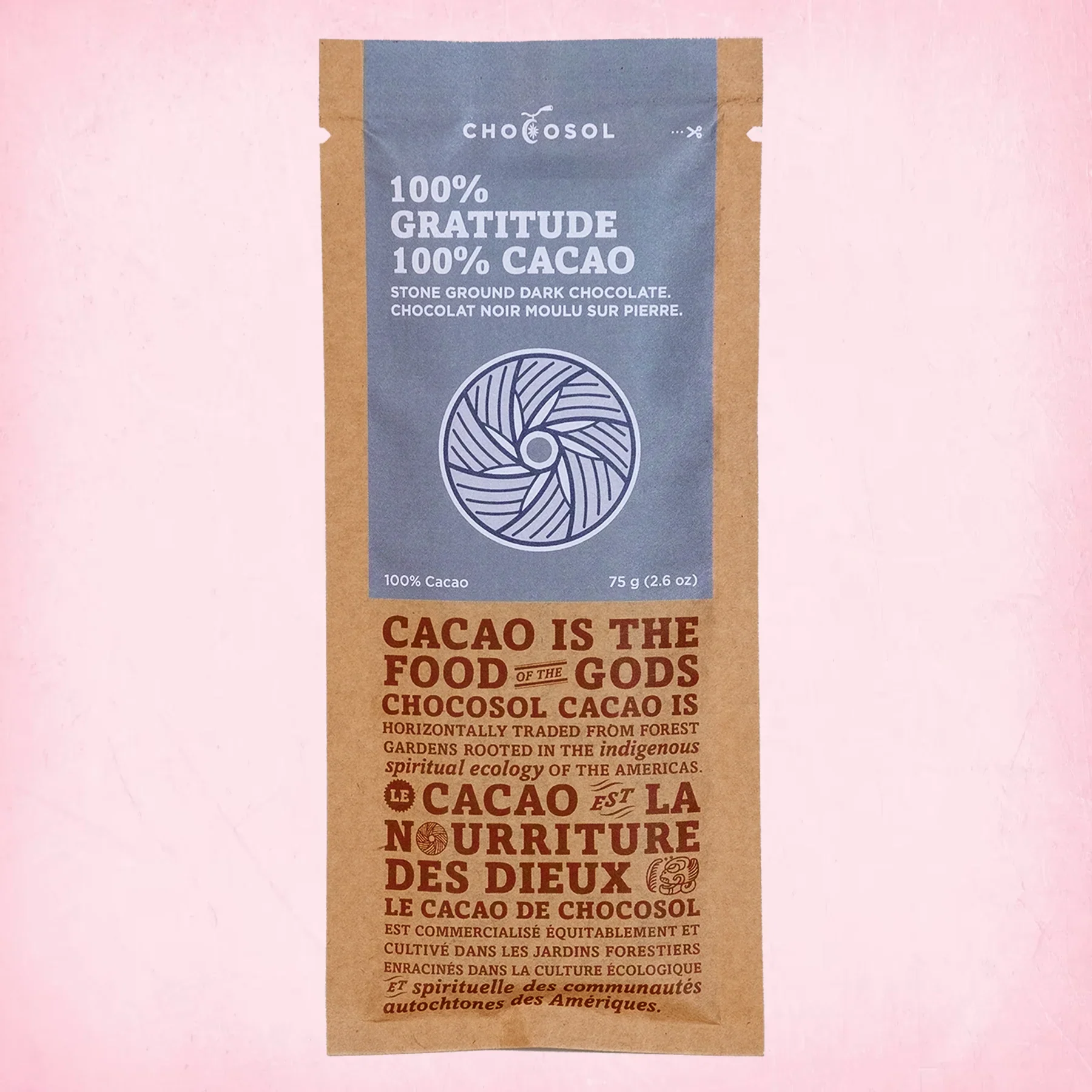 Chocosol - 100% Gratitude, 75 g