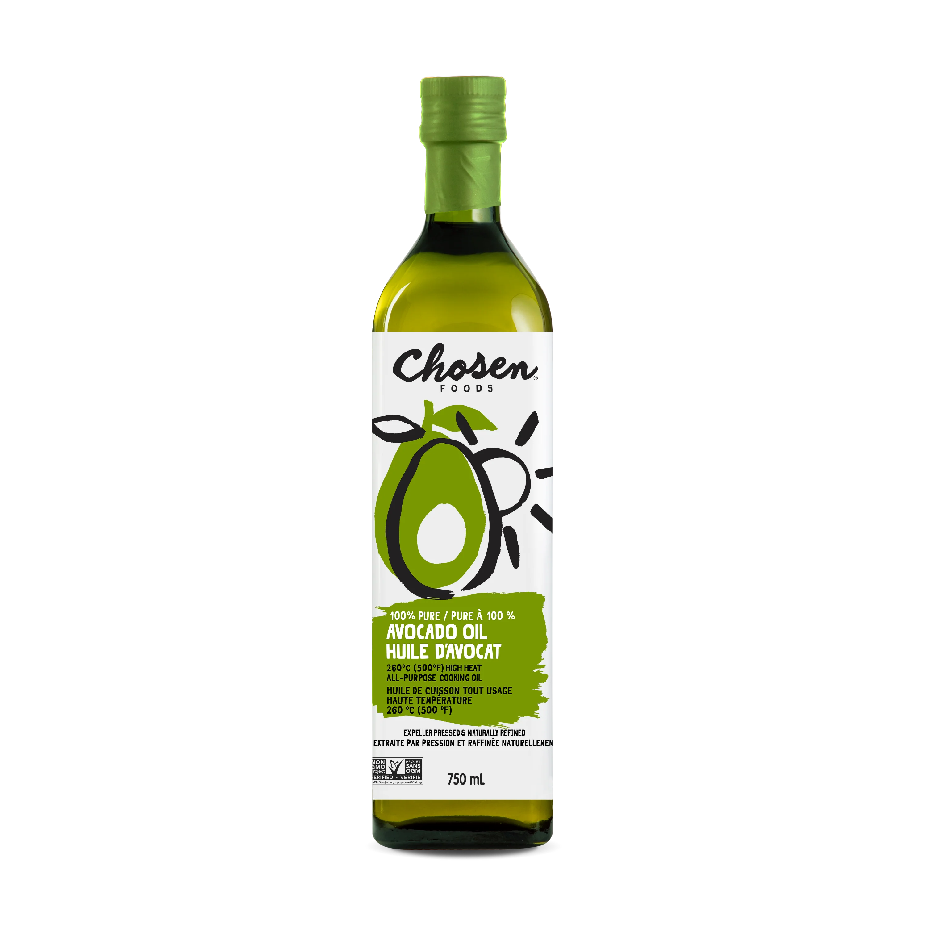 Chosen Foods - 100% Avocado Oil, 750 mL