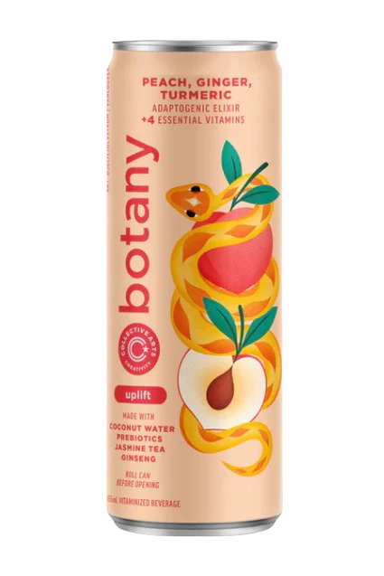 Collective Arts - Botany Uplift Peach Ginger, 355 mL
