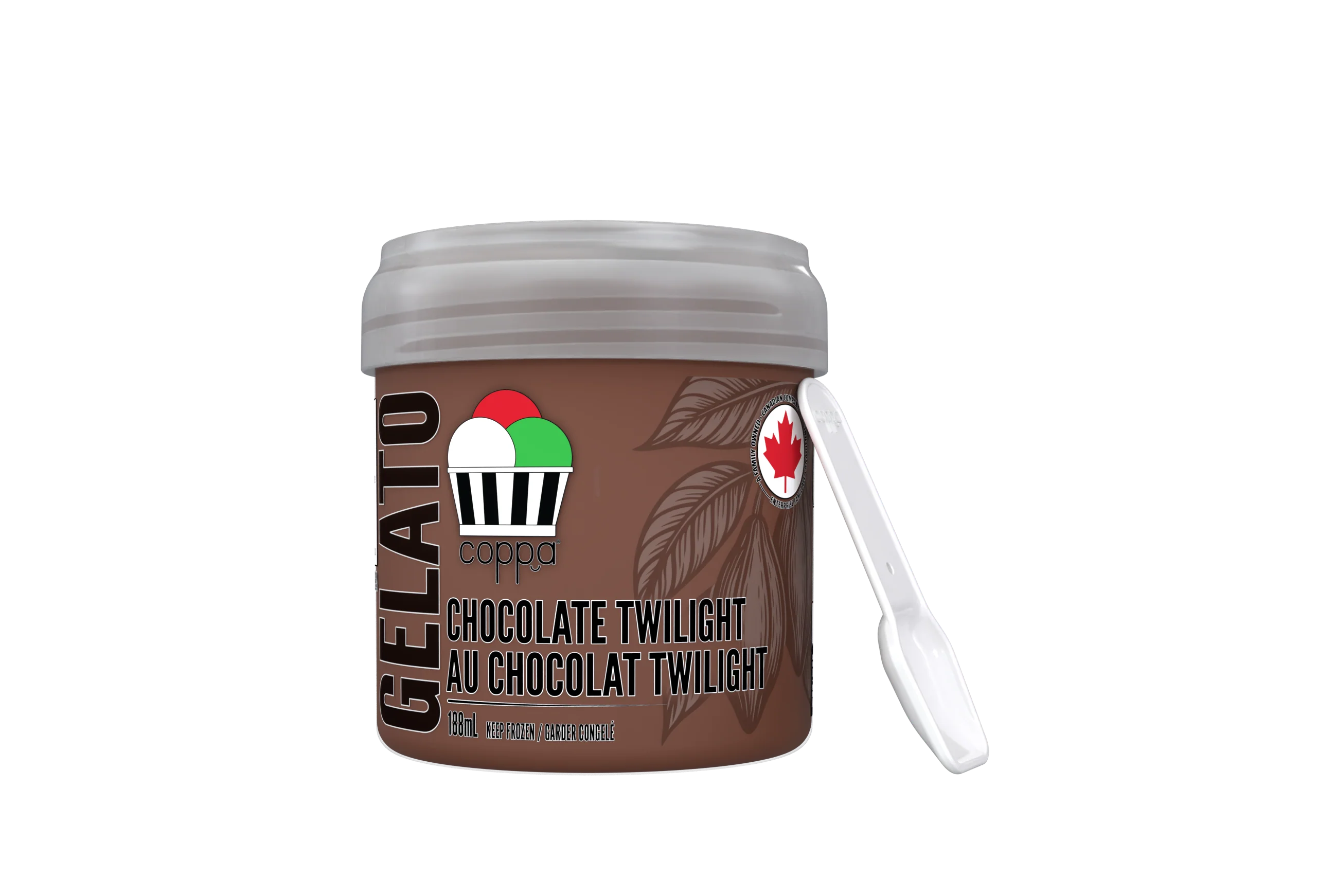 Coppa Gelato - Gelato - Chocolate Twilight, 188 mL