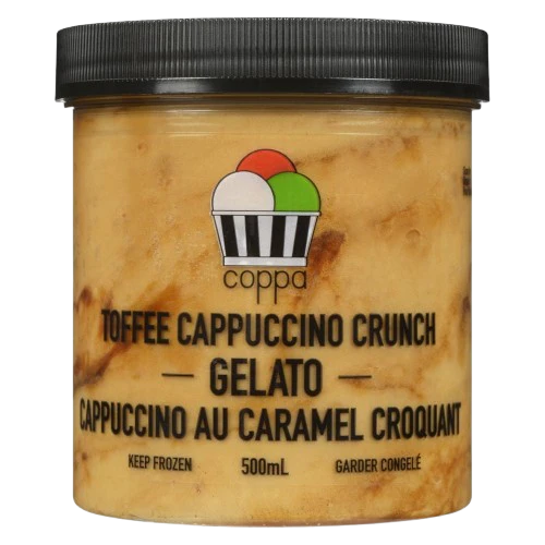 Coppa Gelato - Gelato - Toffee Cappuccino, 500 mL