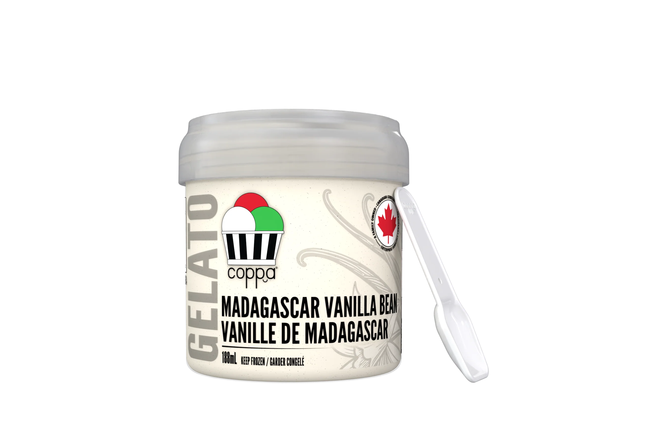 Coppa Gelato - Gelato - Vanilla Bean, 188 mL
