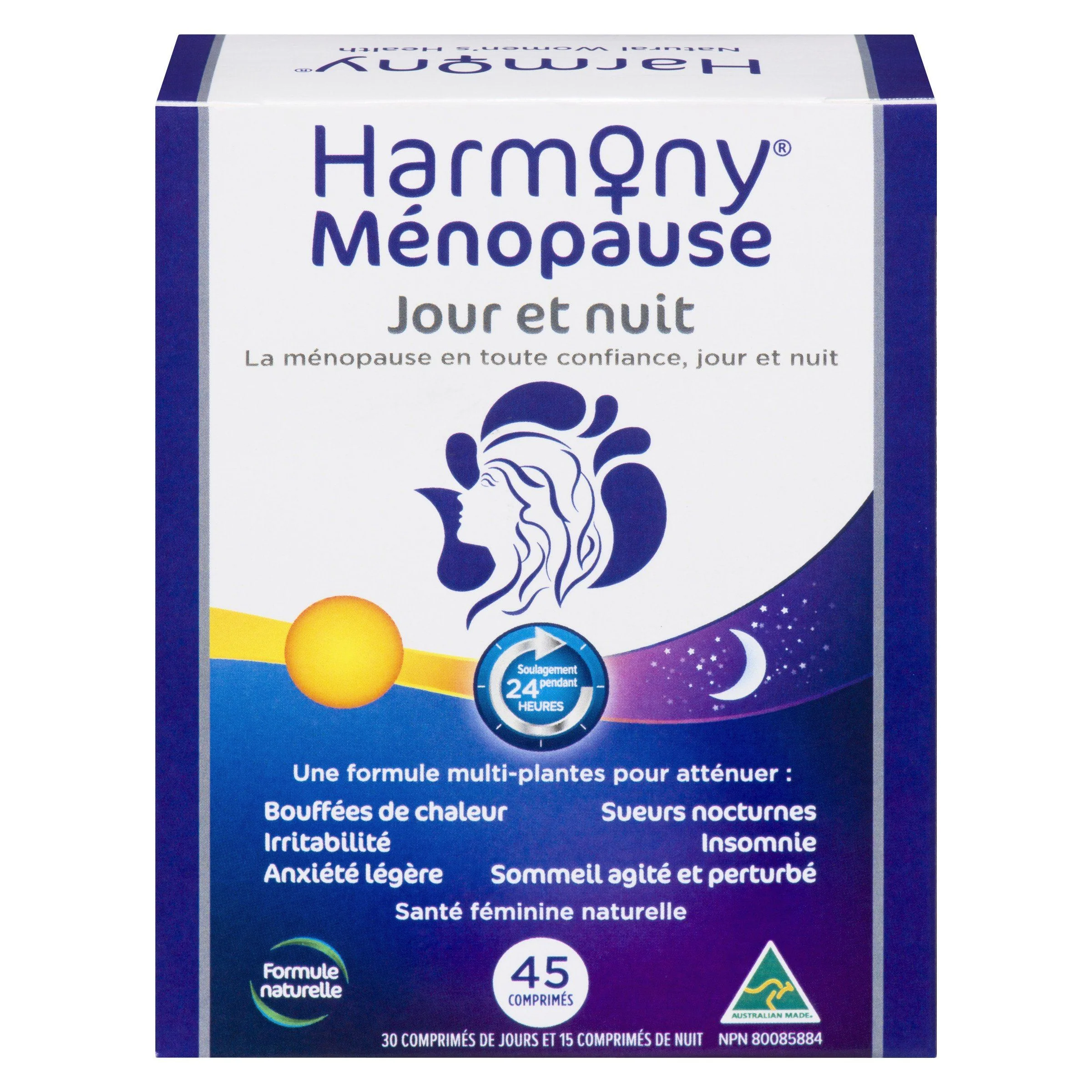 Martin & Pleasance - Harmony Menopause Day & Night, 45 Caps - Image 2