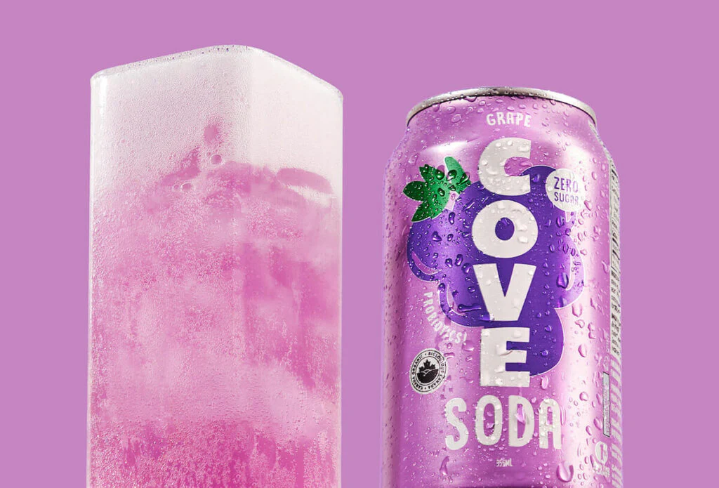 Cove - Grape Soda, 355 mL - Image 2