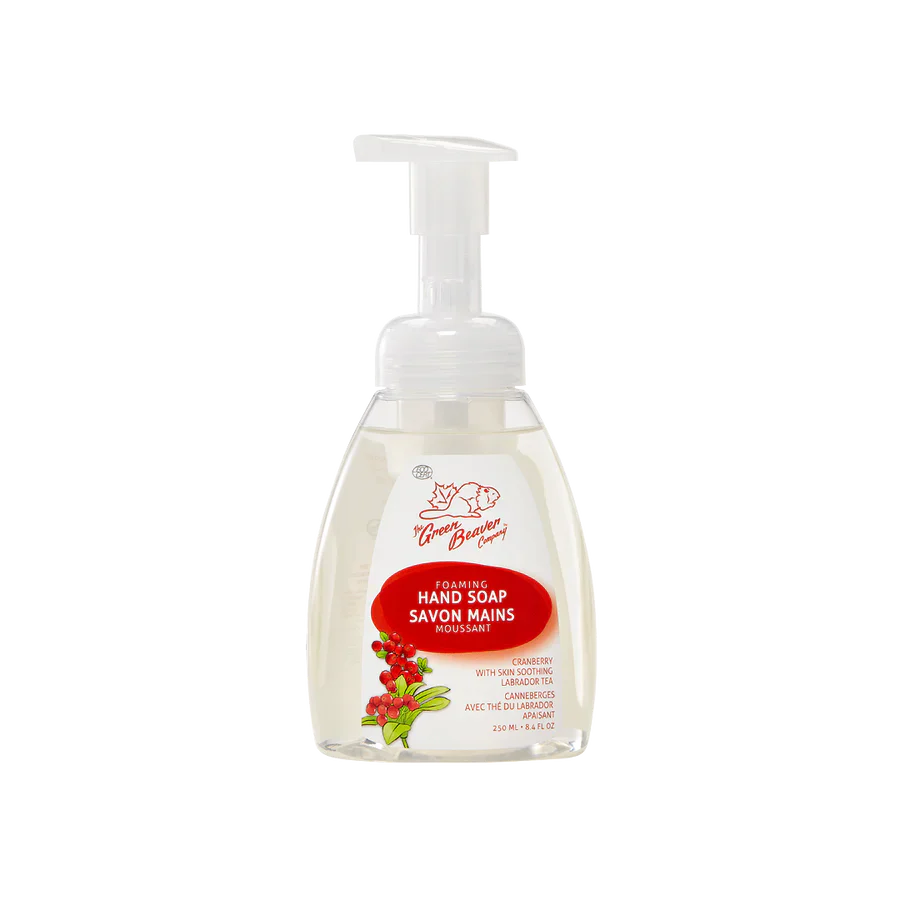 Green Beaver - Foaming Hand Soap - Cranberry, 250 mL