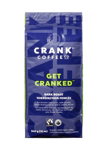 Crank - Organic Coffee - Get Cranked, 340 g