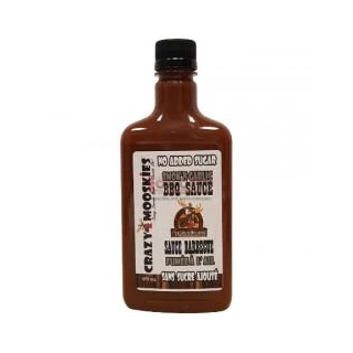 Crazy Mooskies - BBQ Sauce - Smok'n Garlic, 375ml