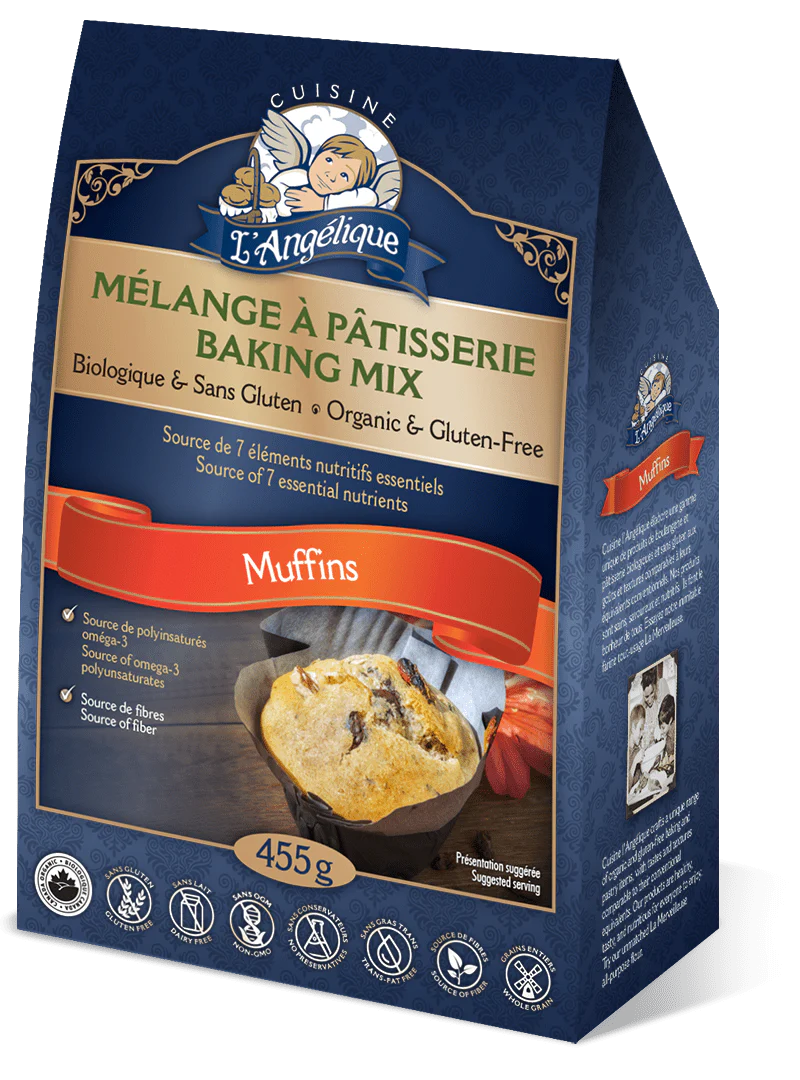 Cuisine L'Angelique - Muffin Mix Gluten Free, 455 g