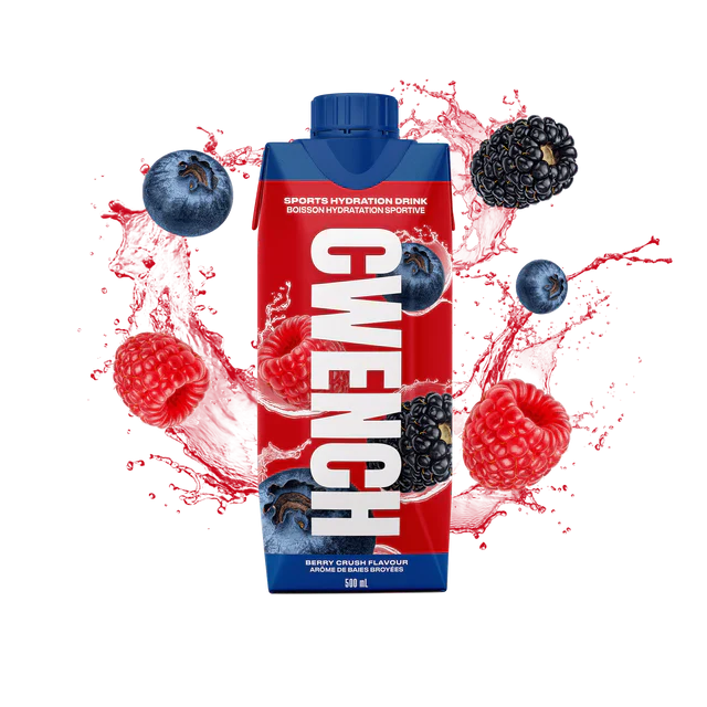 Cwench - Sports Hydration - Berry Crush, 500 mL