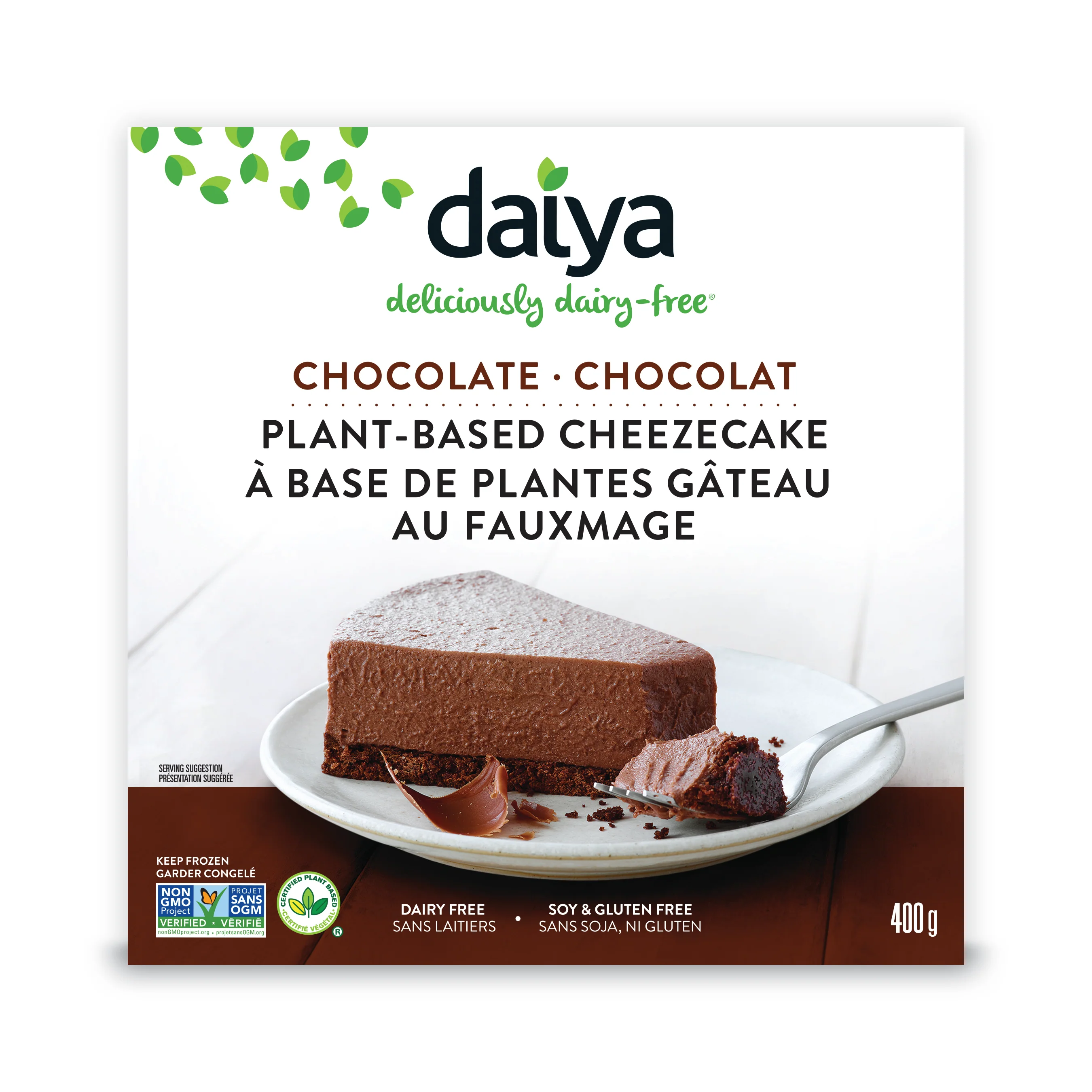 Daiya Foods - Chocolate Cheezecake, 400 g