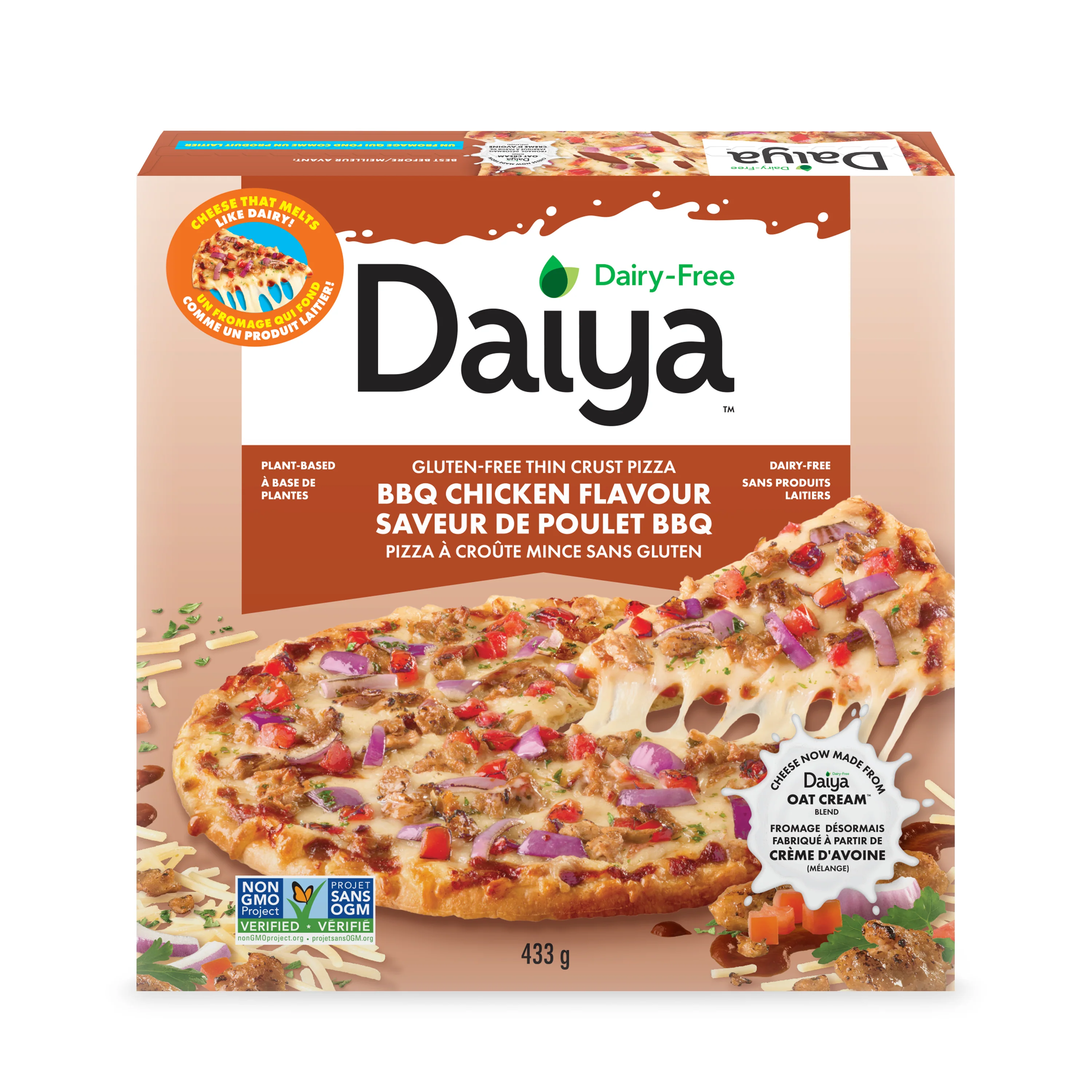 Daiya Foods - Pizza - BBQ Chicken, 433 g