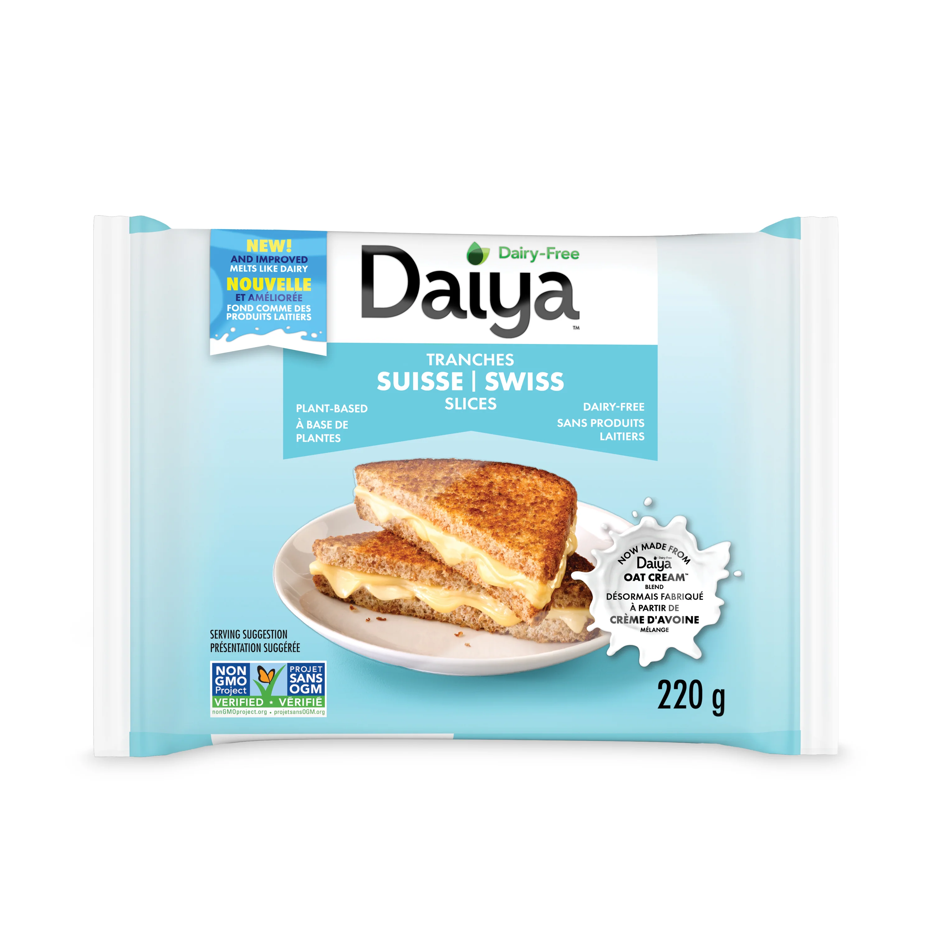 Daiya - Swiss Flavour Slices, 227 g
