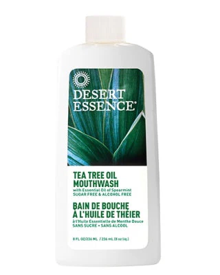 Desert Essence - Tea Tree Oil Mouthwash, 480mL