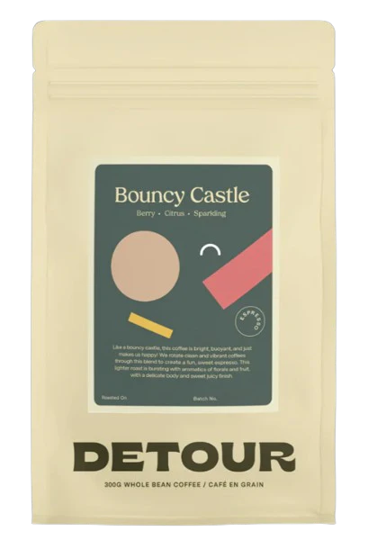 Detour Coffee - Bouncy Castle - Espresso Roast, 300 g