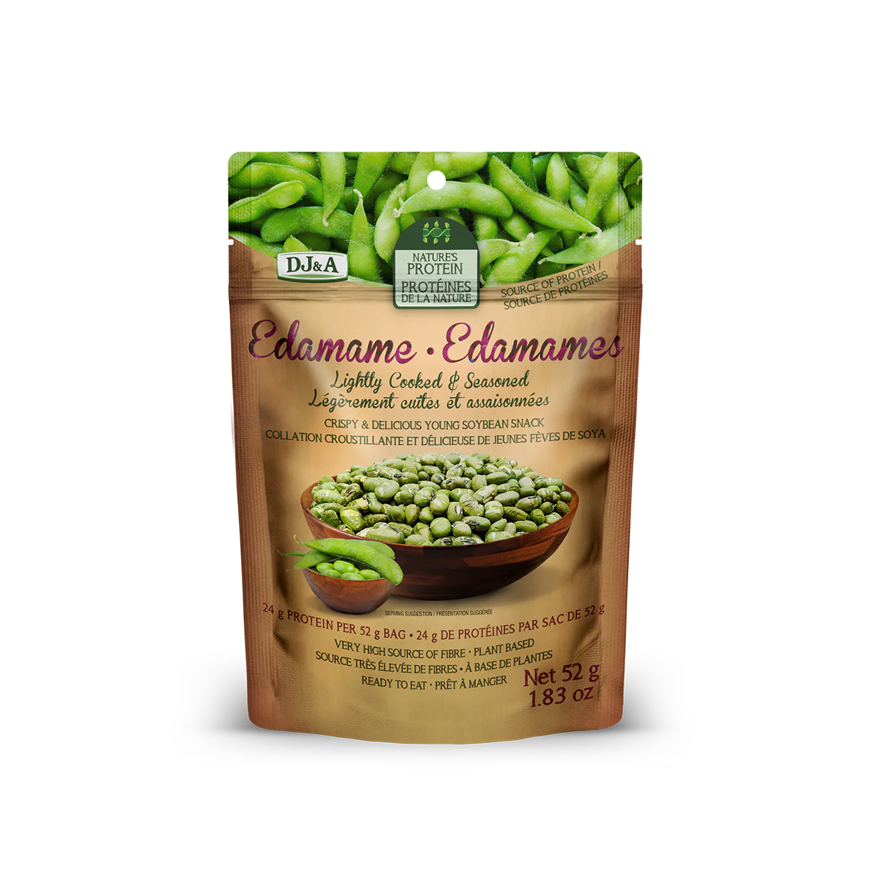 DJ&A - Nature's Protein Edamame, 52 g