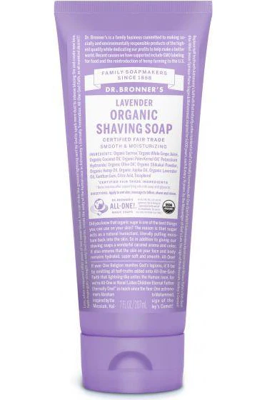 Dr. Bronner's - Shave Gel - Lavender - 207ml