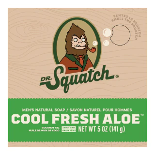 Dr. Squatch - Cool Fresh Aloe Soap, 141 g