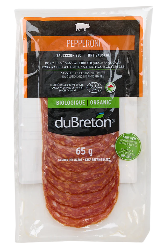 Dubreton - Organic Pepperoni, 65 g