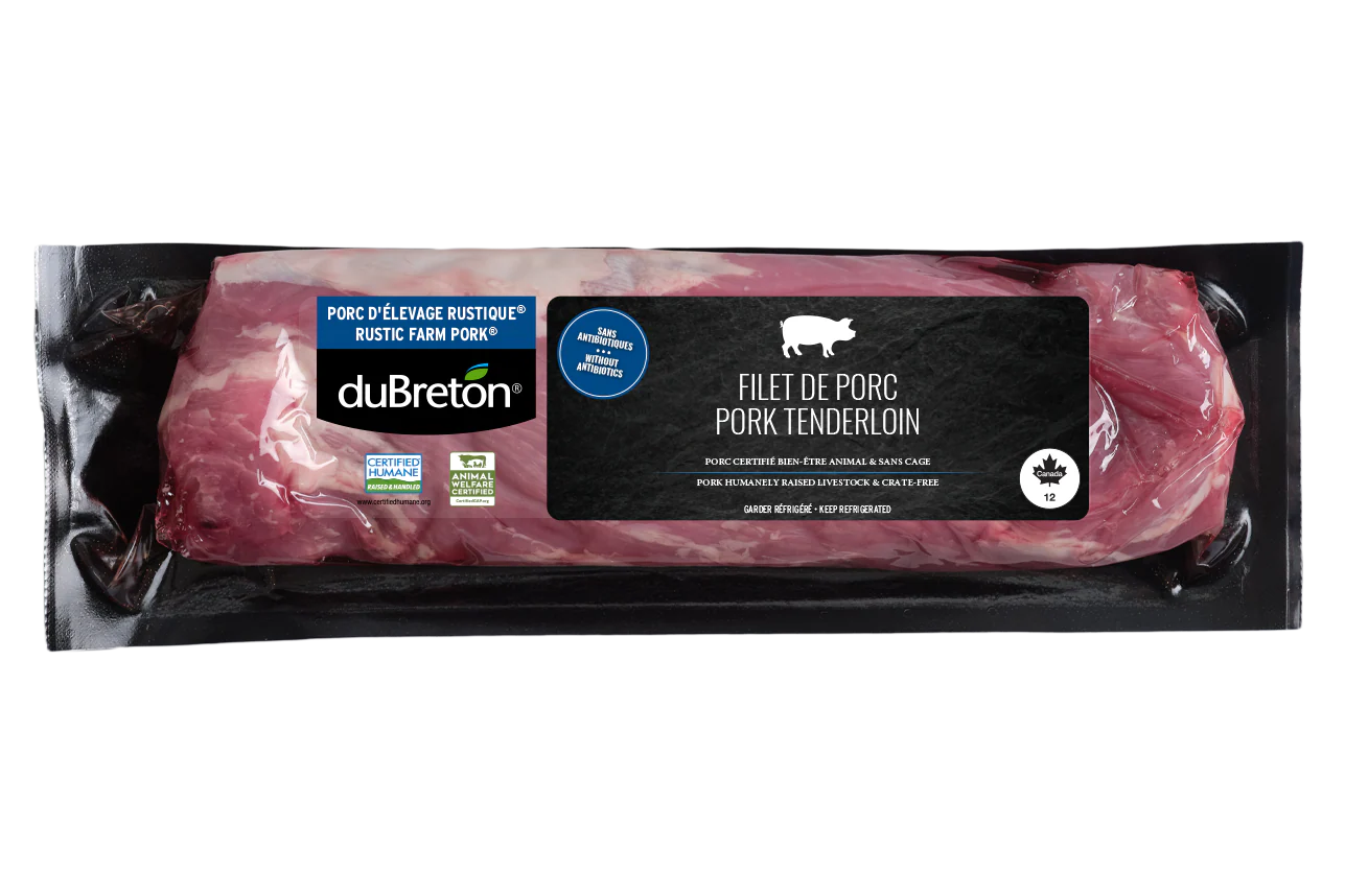 Dubreton - Rwa Pork Tenderloin Frozen, kg