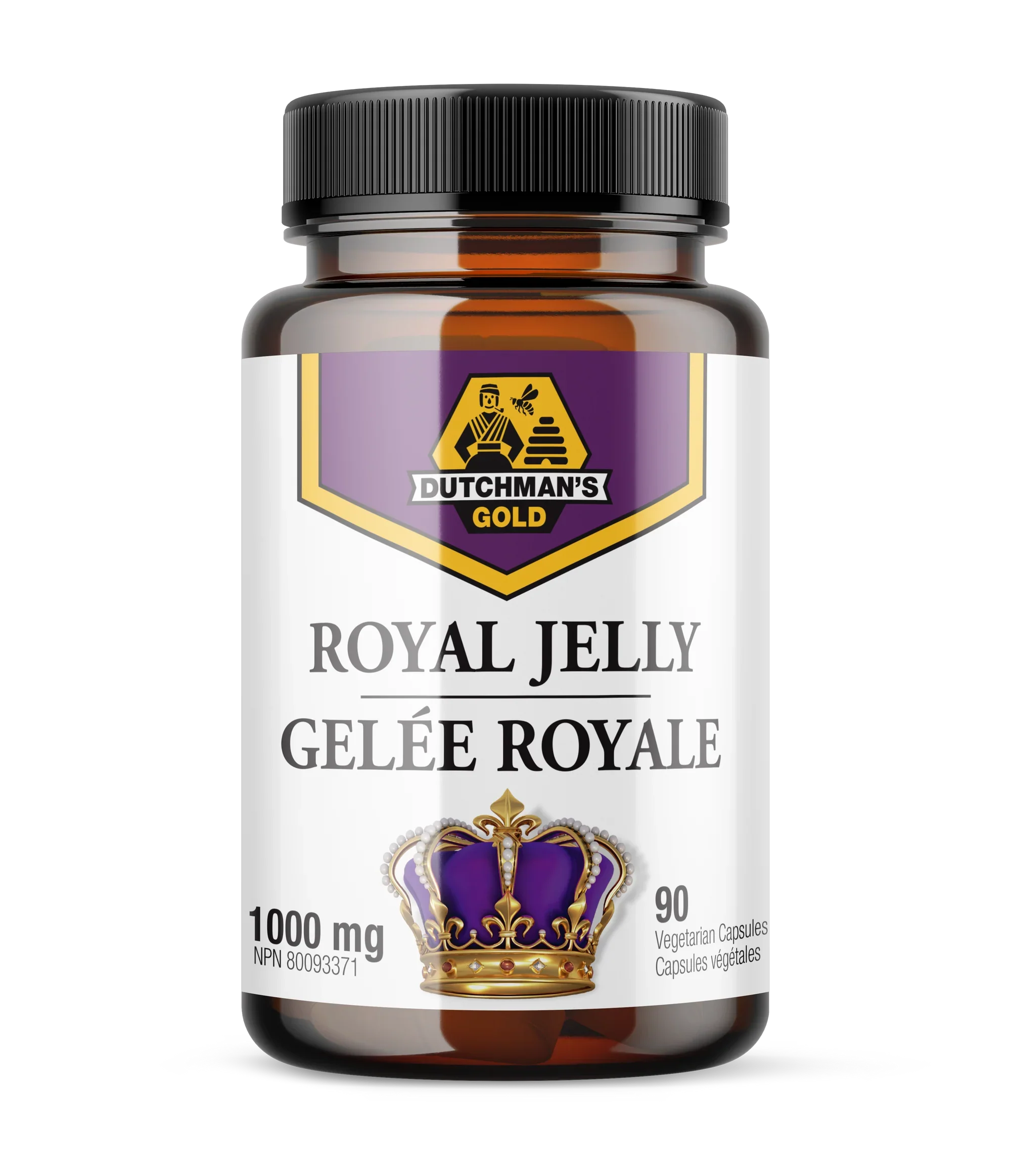 Dutchman's Gold - Royal Jelly 1000 mg, 90 Vcaps