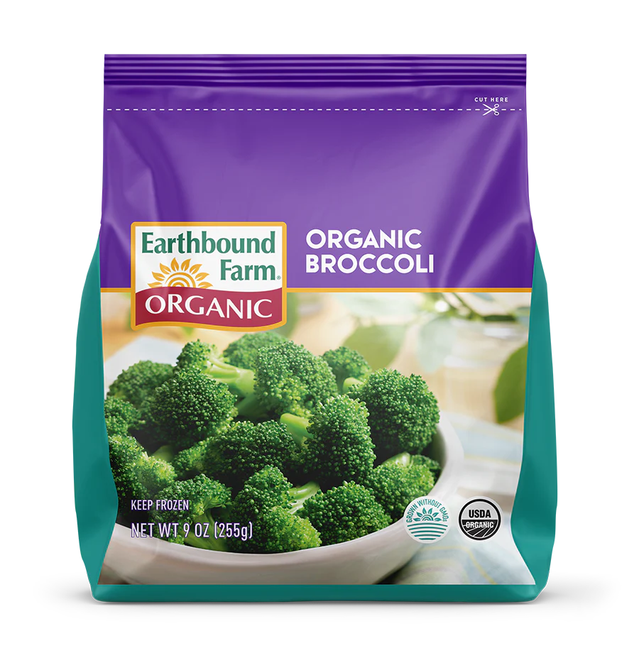 Earthbound Farm - Organic Broccoli Florets, 300 g