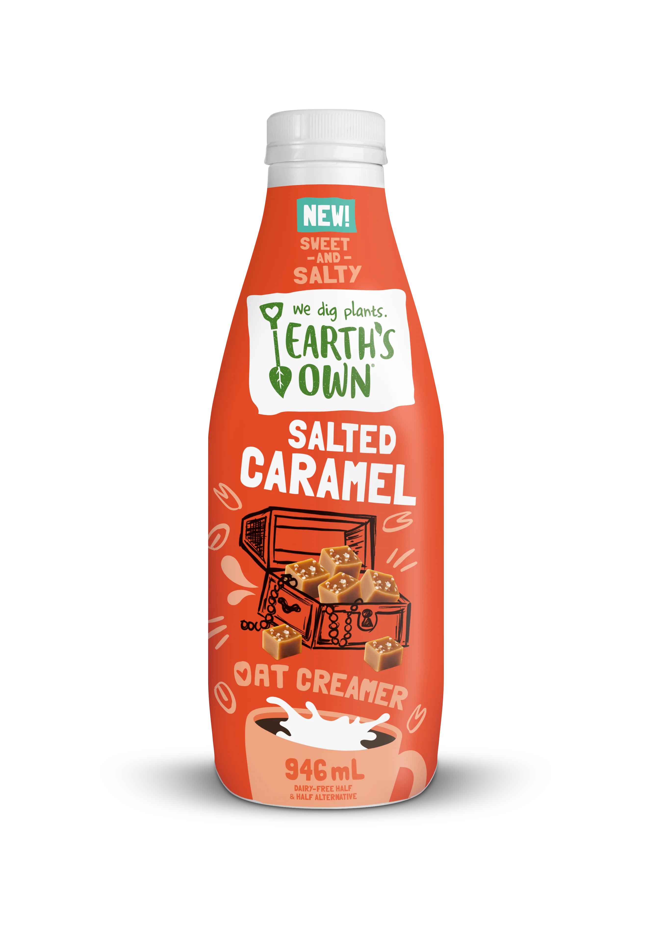 Earth's Own - Oat Creamer - Salted Caramel, 946 mL
