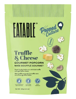 Eatable - Truffle & Cheese Gourmet Popcorn, 125 g