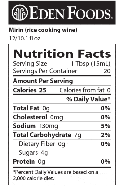 Eden - Mirin Rice Cooking Wine - 300 mL - Image 2