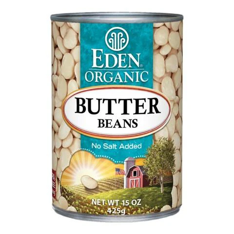 Eden - Org Butter Beans - 398 mL