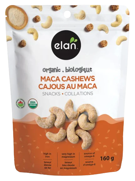Elan Bio - Maca Cashews, 160 g