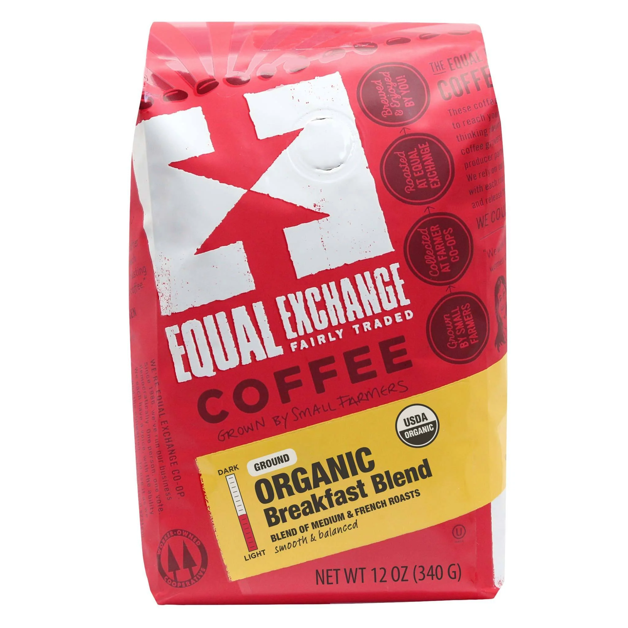 Equal Exchange - Organic Breakfast Blend - Ground, 340 g