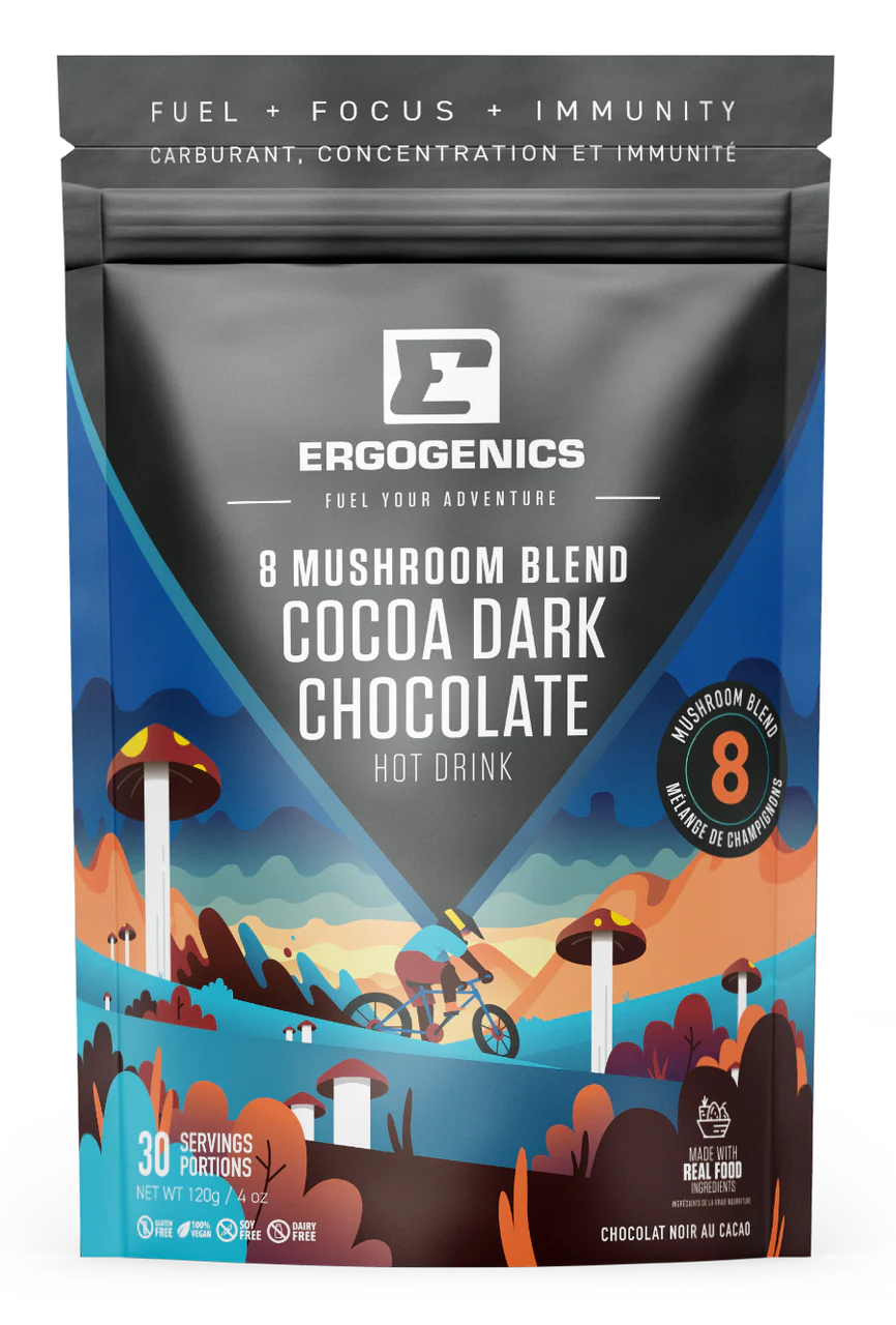 Ergogenics Nutrition - Mushroom Blend - Hot Chocolate, 120 g