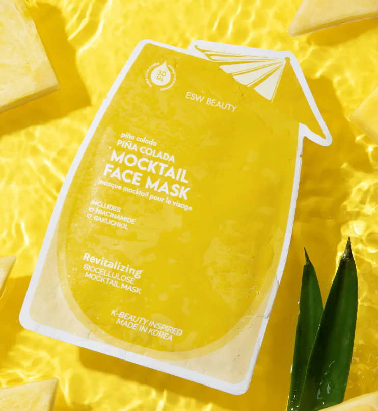 ESW Beauty - Revitalize Face Mask - Piña Colada, Each