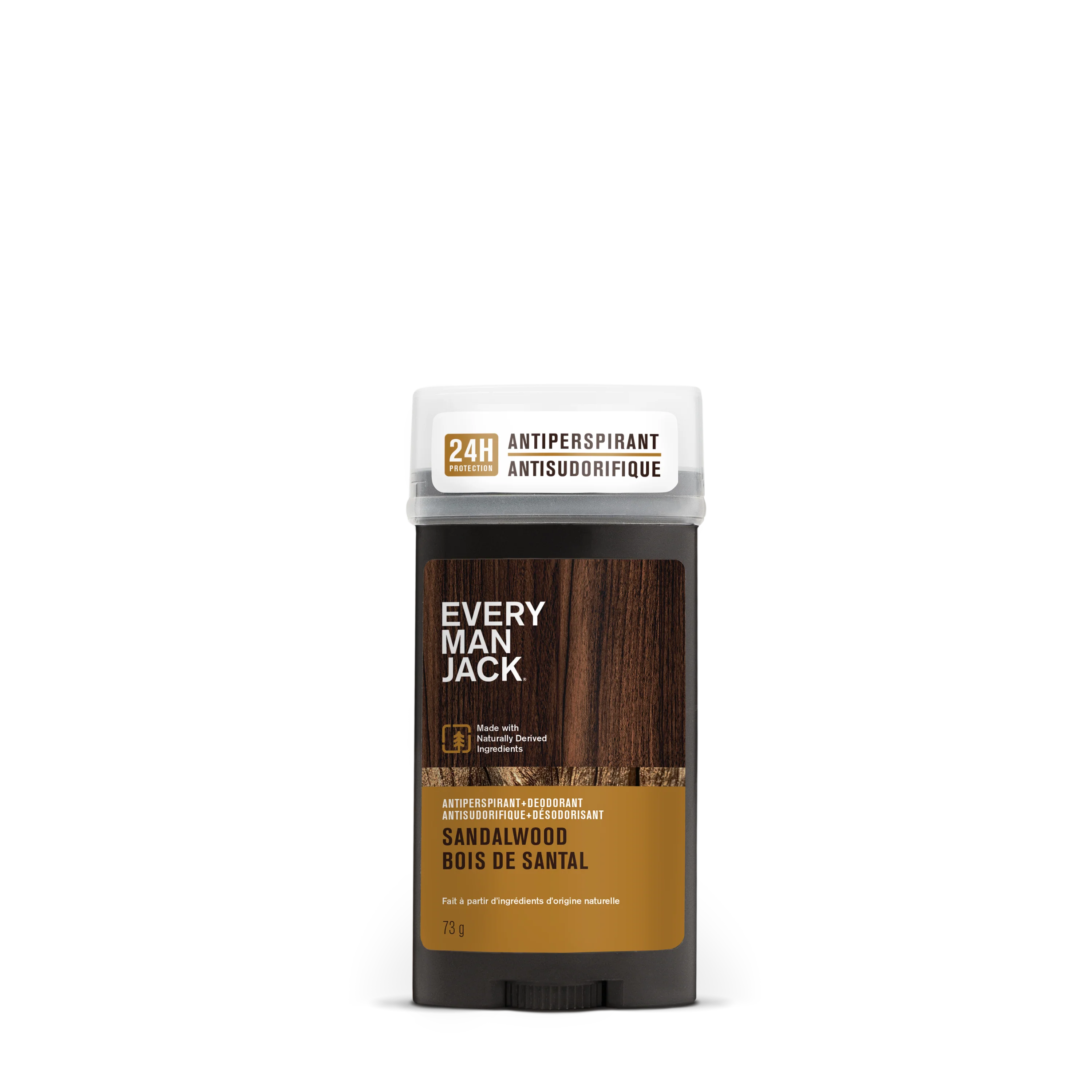 Every Man Jack - Antiperspirant & Deodorant Sandalwood, 73 g