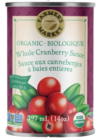 Farmer's Market - Cranberry Sauce, 397 mL
