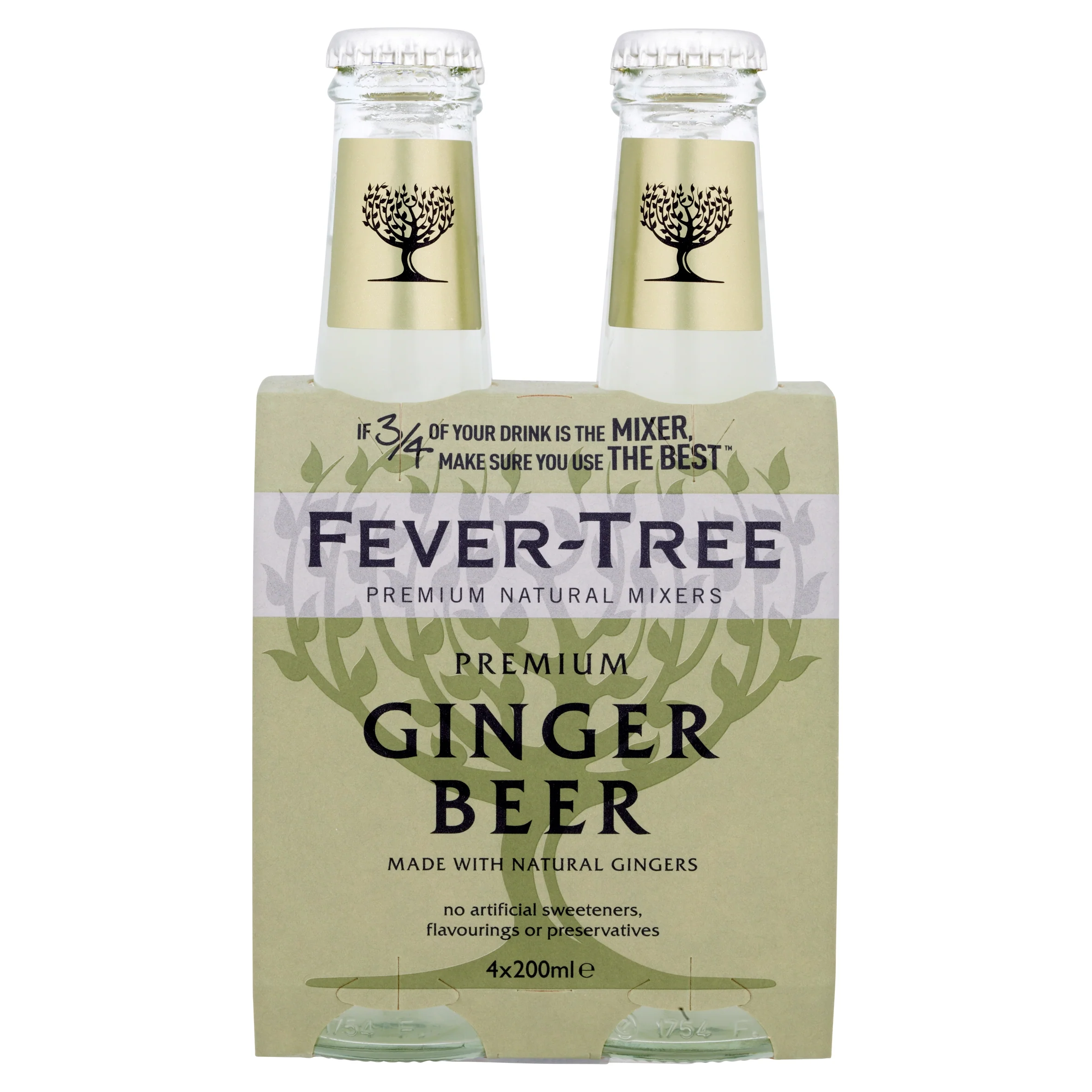 Fever Tree - Ginger Beer, 4x200 mL