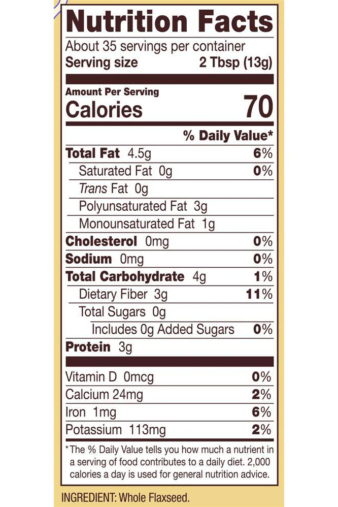 Bob's Red Mill - Flaxseed Meal, 453 g - Image 2