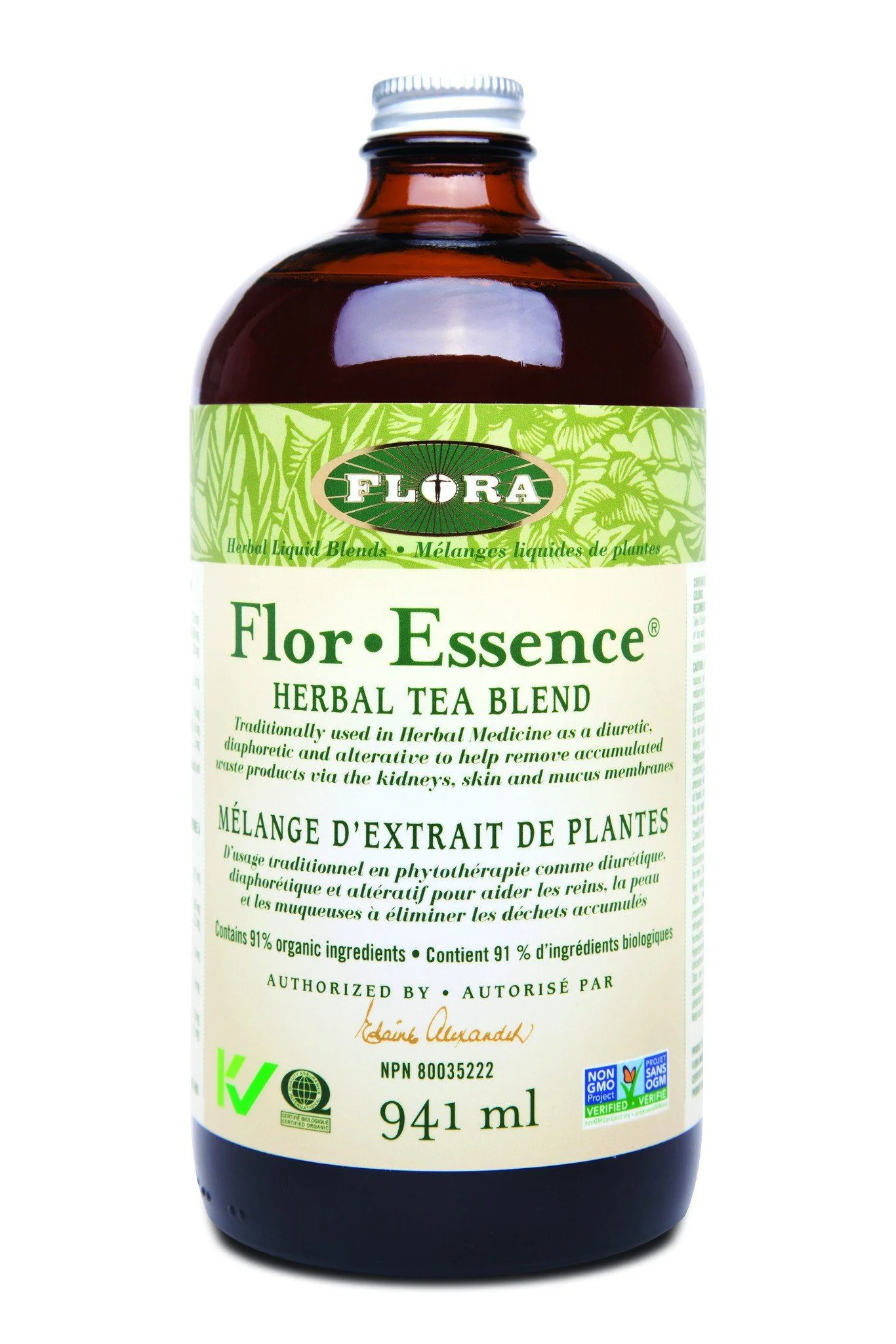 Flora - Flor-Essence Herbal Tea, 941ml - Image 2