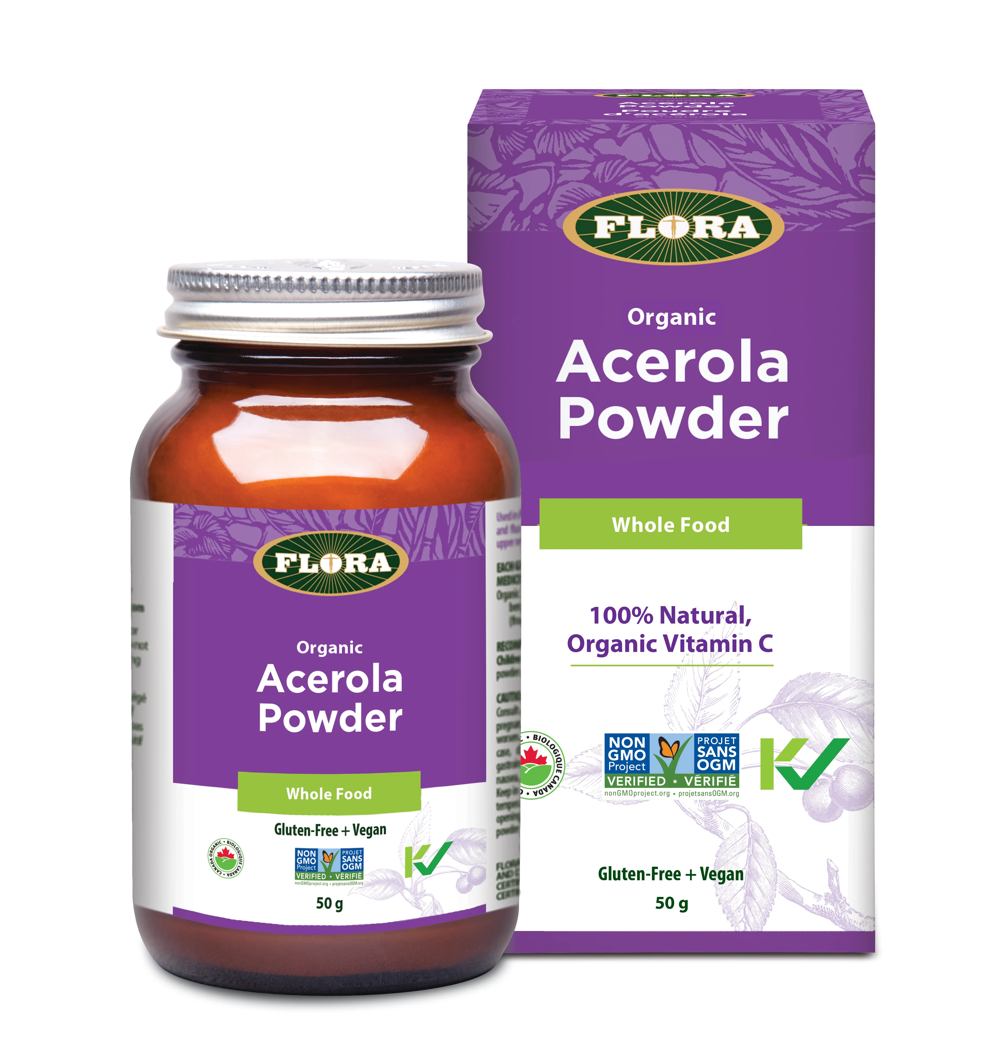 Flora - Acerola Powder, 50g