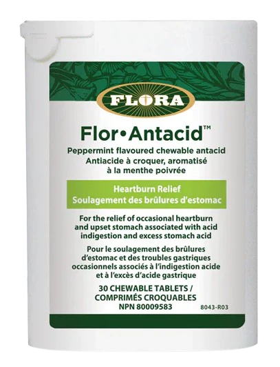 Flora Flor-Antacid, 30 Tablets