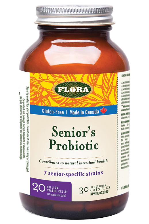Flora - Senior's Probiotic, 30 Capsules
