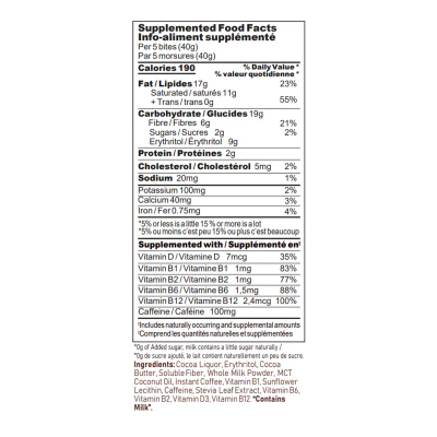 FourX Better Chocolate -Energize Me - Espresso, 112 g - Image 2