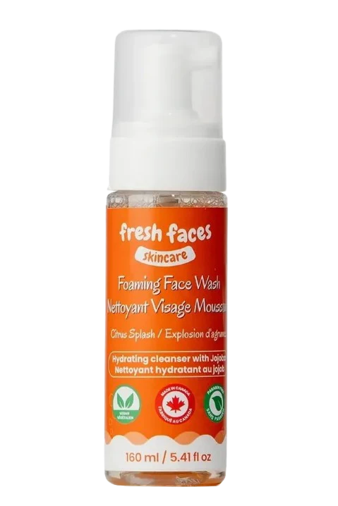 Fresh Faces Skincare - Foaming Face Wash Citrus Splash, 160 mL