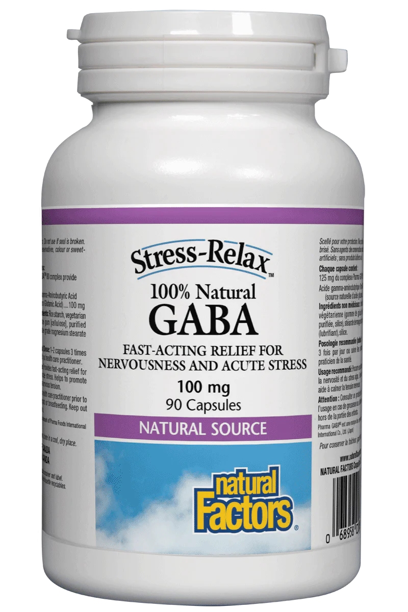 Natural Factors - Gaba, 90 capsules