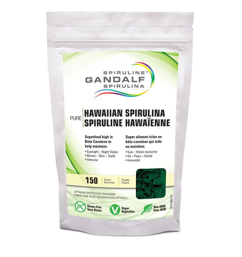 Gandalf Spirulina - Hawaiian Spirulina Powder - 150g