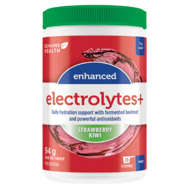 Genuine Health - Electrolytes+ Strawberry Kiwi, 94 g