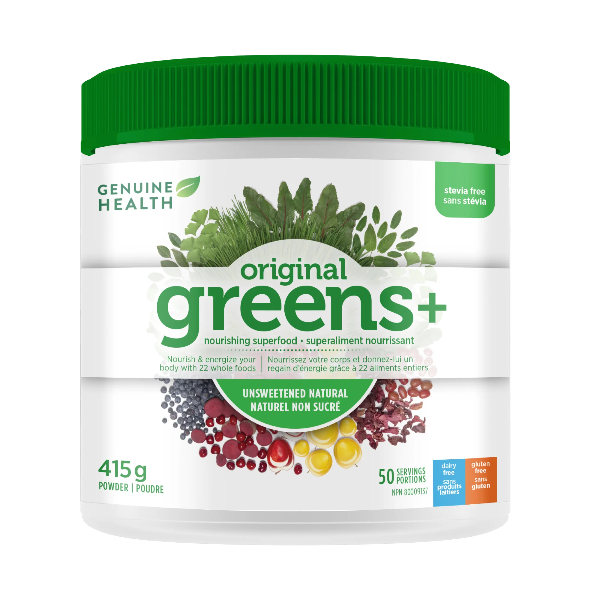 Genuine Health - Greens+ Original, 415 g