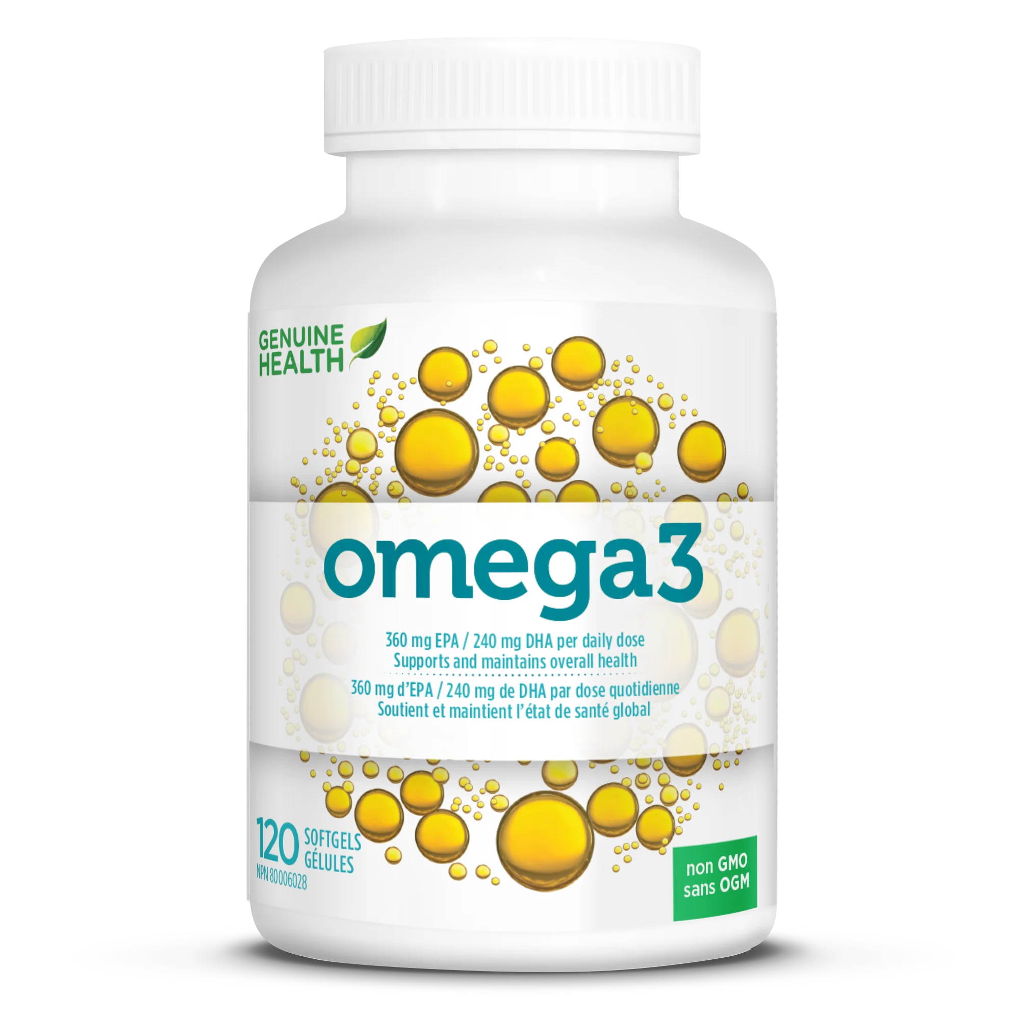 Genuine Health - Omega3, 120 SG