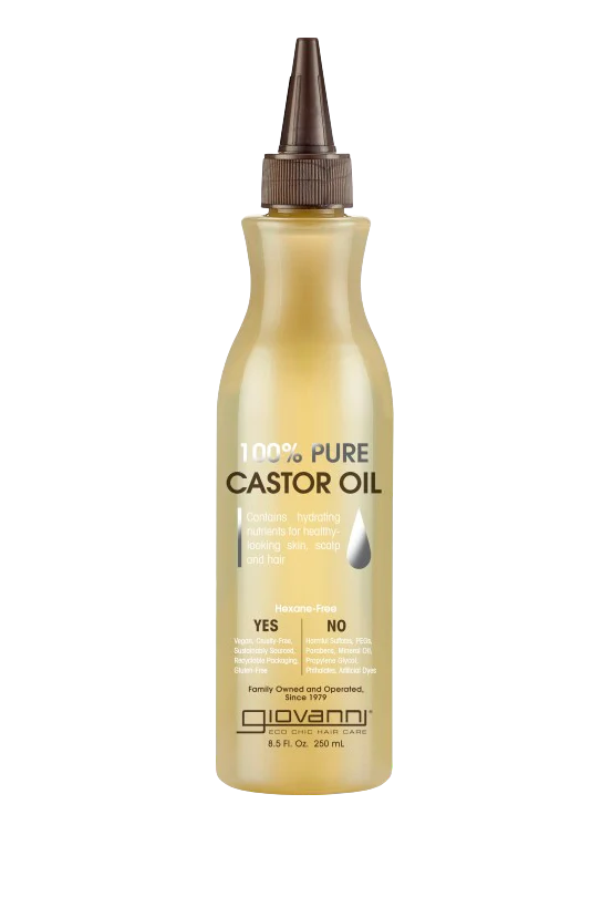 Giovanni - 100% Pure Castor Oil, 250 mL